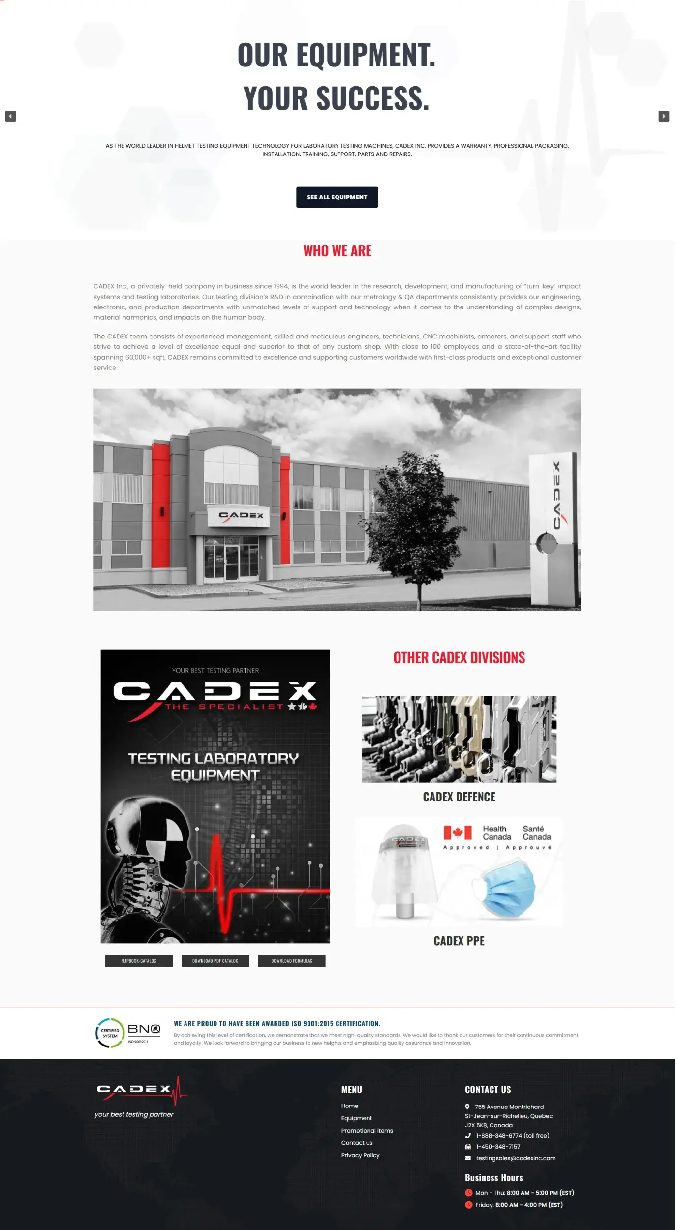 Cadex Inc