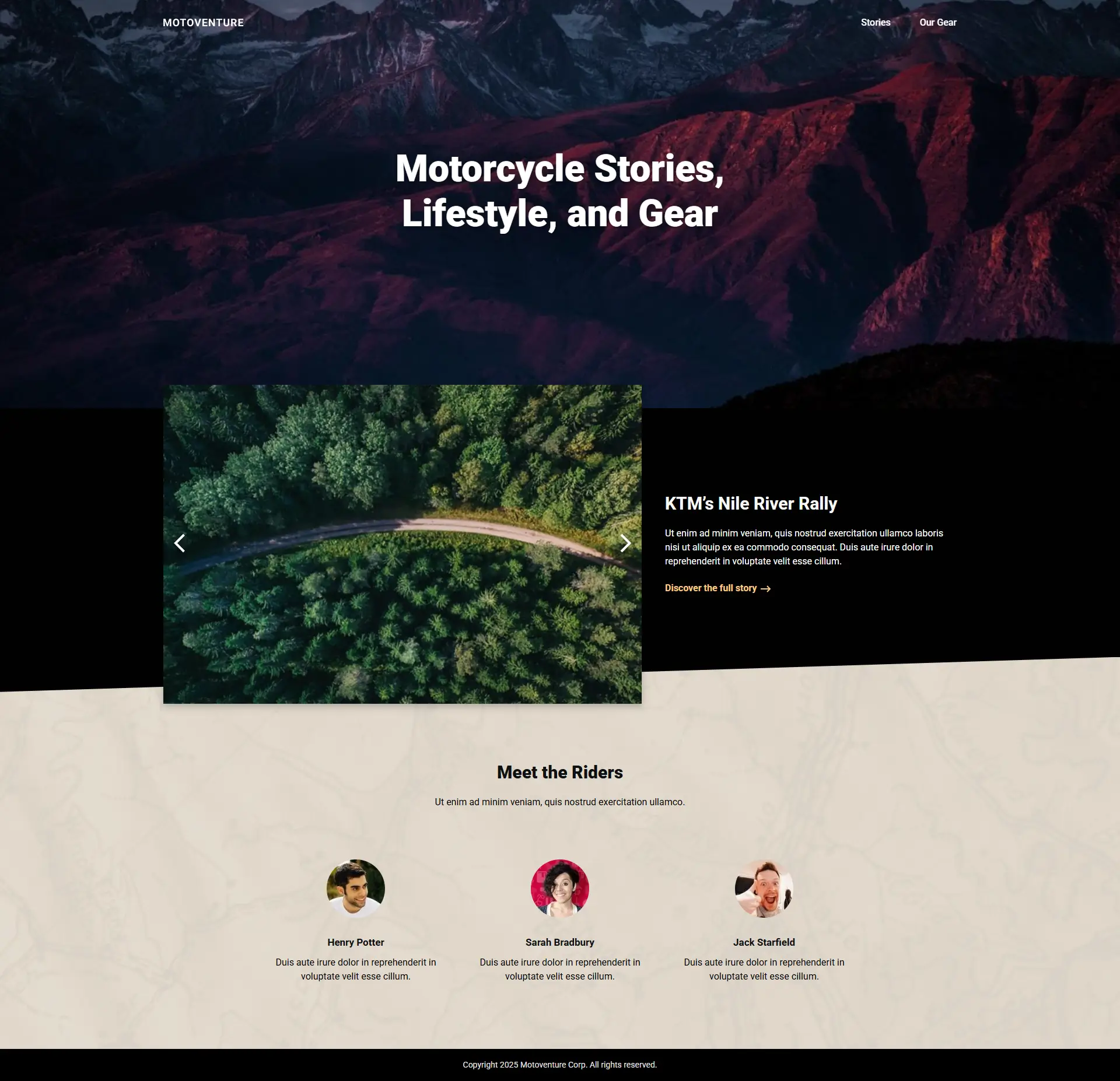 Motoventure CraftCMS